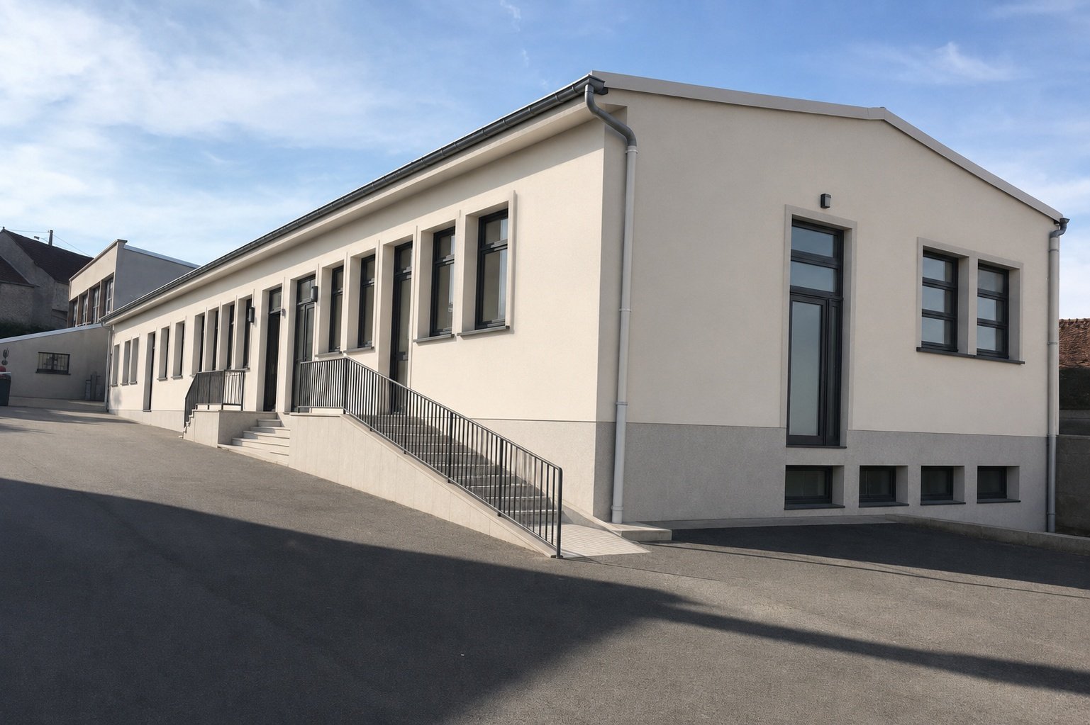 Rénovation de la cantine de Montmirail après travaux