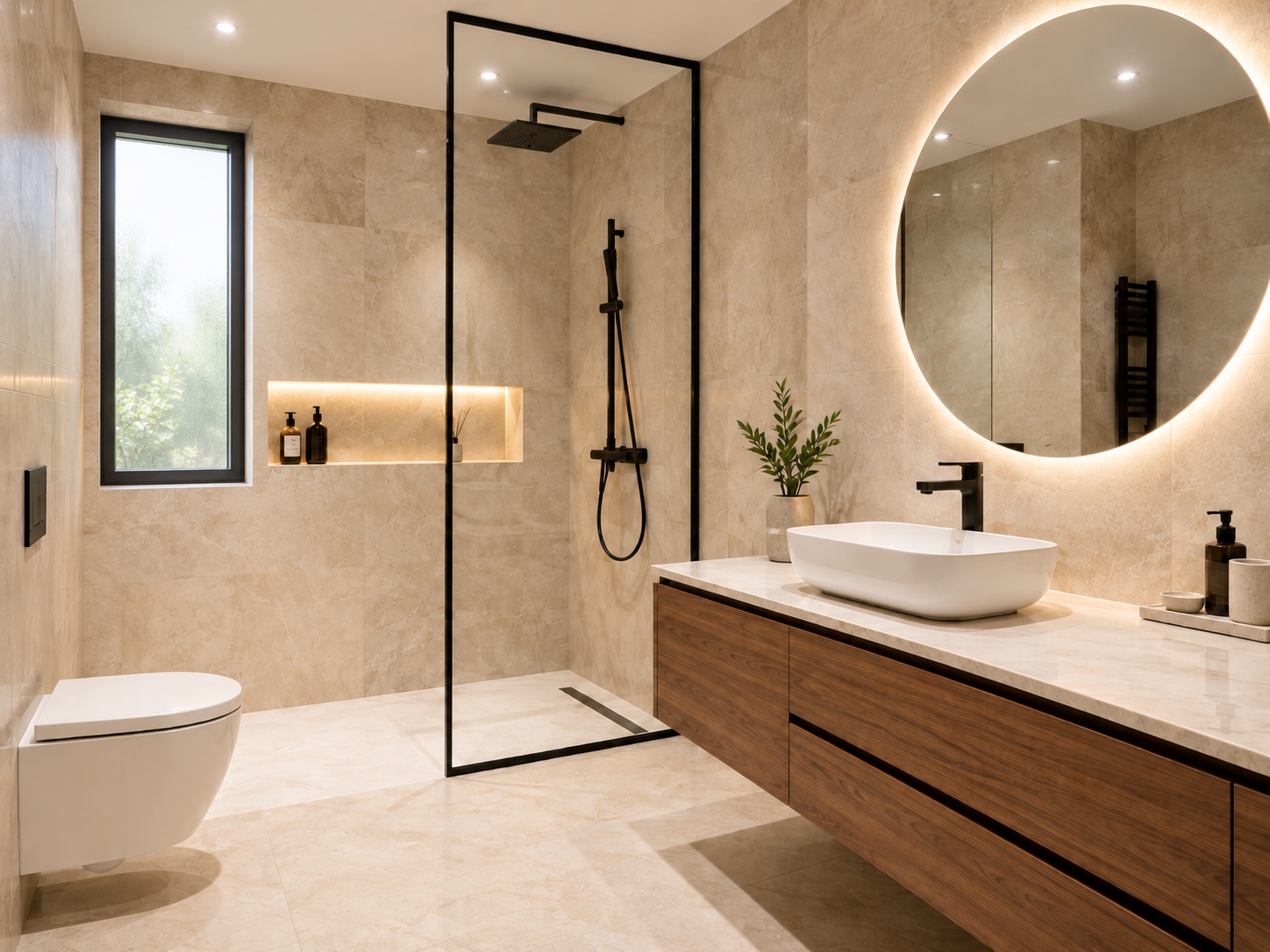 Salle de bain après travaux